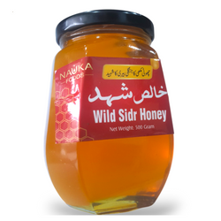 🌿 Nanka Foods Premium Wild Sidr Honey 🐝 – 100% Pure, Export Quality, Harvested by Apis Dorsata Bees in the Wild Forests of Potohar & Hazara 🌾