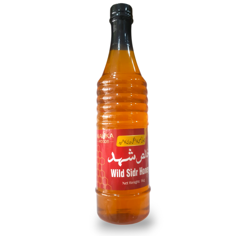🌿 Nanka Foods Premium Wild Sidr Honey 🐝 – 100% Pure, Export Quality, Harvested by Apis Dorsata Bees in the Wild Forests of Potohar & Hazara 🌾