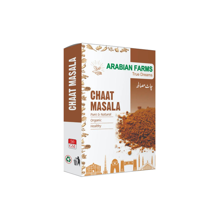 Authentic Chaat Masala – 50 g | Bold & Tangy Flavor | 100% Natural, No Preservatives or Additives