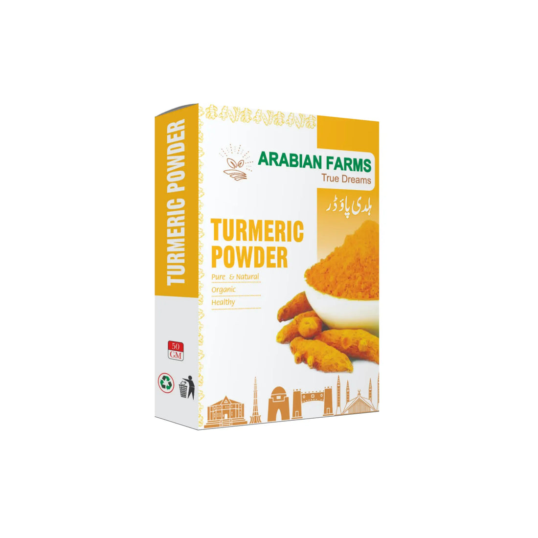 Pure & Organic Turmeric Powder – 50 g | Pure, Healing & Naturally Potent | No Additives or Preservatives