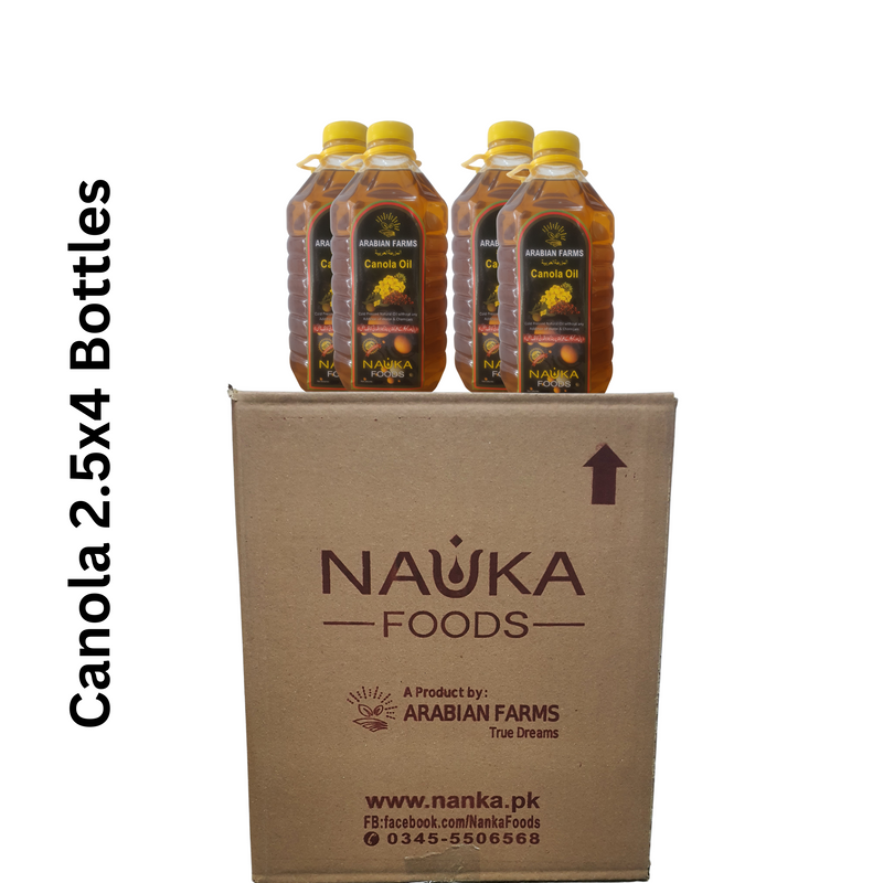 Cold-Pressed Canola Oil Extremely Pure, Extra Virgin & Chemicals Free (Premium Lab Tested Seed)