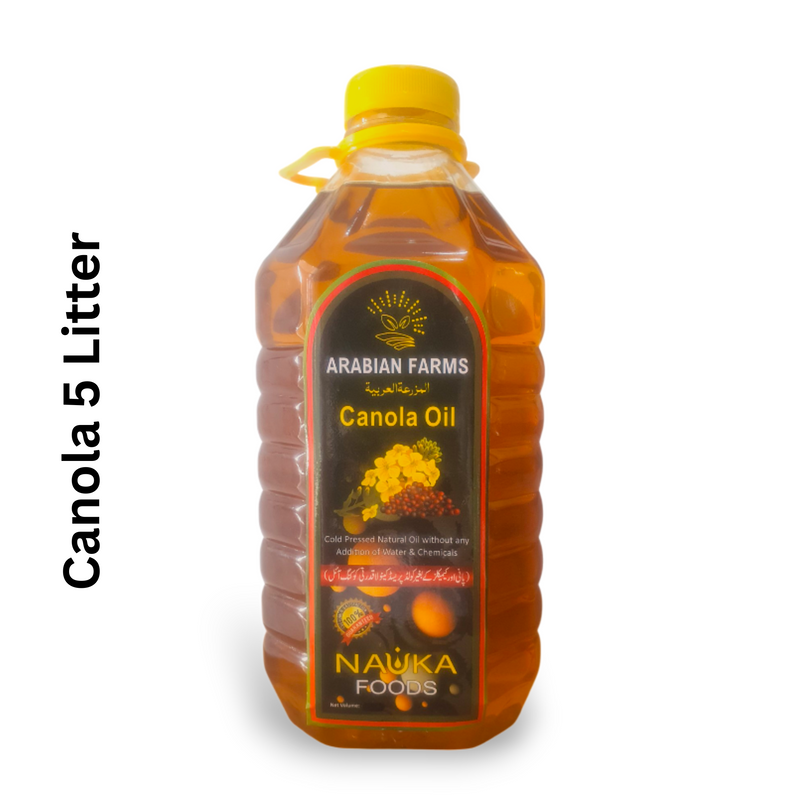 Cold-Pressed Canola Oil Extremely Pure, Extra Virgin & Chemicals Free (Premium Lab Tested Seed)