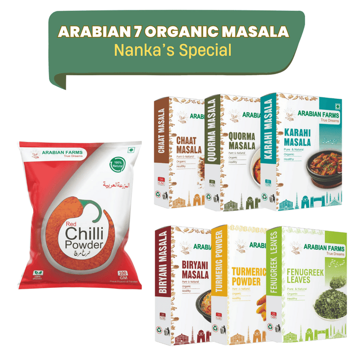 Nanka Foods 100% Organic Masala Collection