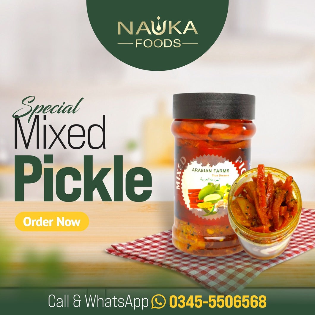 Nanka’s Organic Special Pickle Mix – Handmade Tradition in Every Bite 🫙🌶️