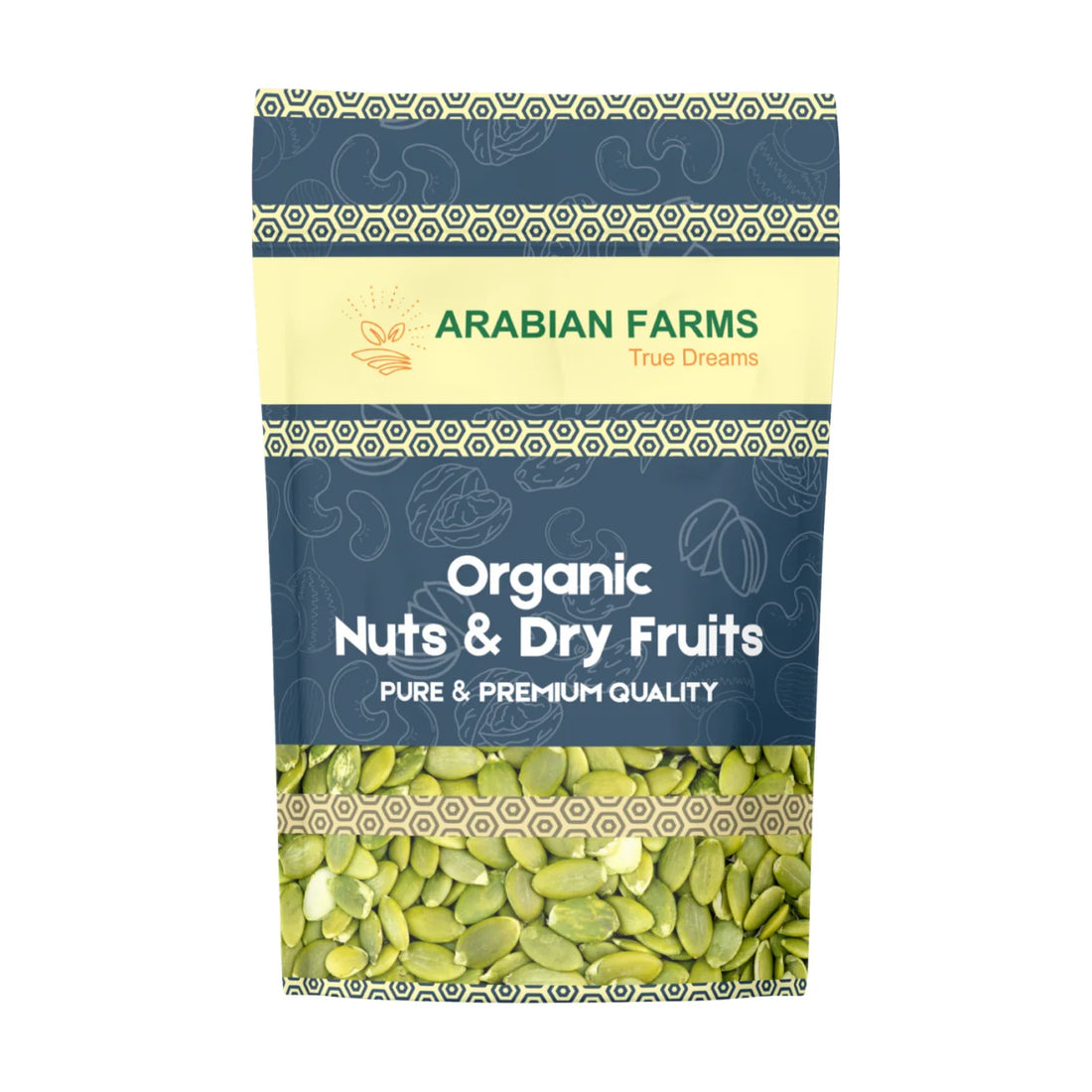 Premium Pumpkin Seeds – 200 g | Naturally Clean, Crunchy & Nutrient-Dense Superfood